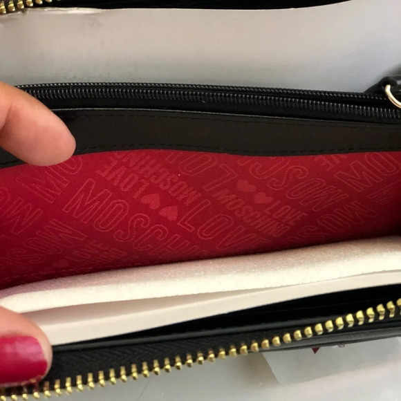 ! Nwt! Love Moschino wallet + backpack set - Picture 13 of 15